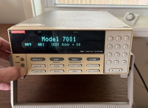 Mainframe keithley 7001 - keithley, switch