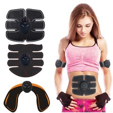Stimolatore Muscolare Elettrico EMS Wireless Glutei Hip Trainer Addominale ABS...