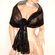STOLA NERA donna foulard