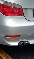  Bmw Marmitta Originale Terminale Silenziatore 530d E60 Ottima Doppia Uscita 