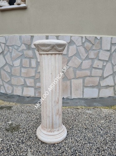 Colonna con capitello base - capitello,
