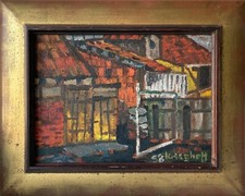 Dipinto A Olio Espressionista