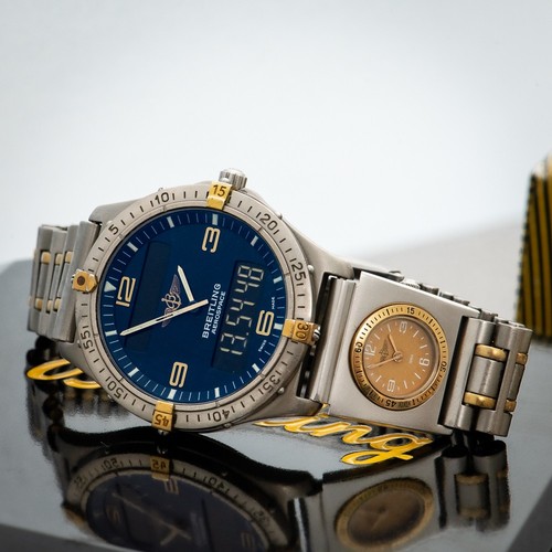 Breitling titanium gold - titanium,
