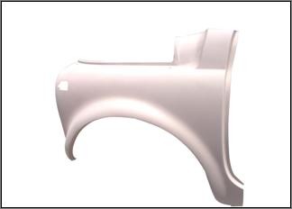 Parafango ant fiat - fiat, n