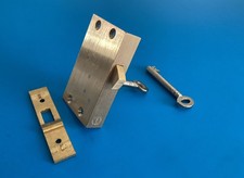 Scatola antica vintage ottone