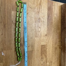 Collana di perle in vetro