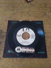 Ike & Tina Turner 45 GIRI PROMO JUKEBOX " sexy Ida Part 1 2 + Targhetta 1974