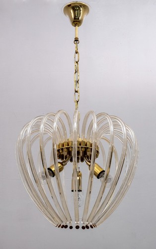 Lampadario venini vetro di - lampadario,