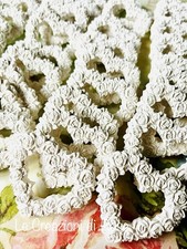 gessetti profumati 40 Cuore Con Rose Segnaposto Bomboniera Matrimonio