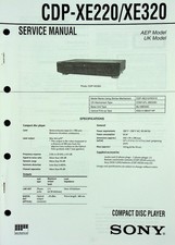 Service Manual Sony CDP-XE220