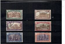 REGNO 1924  -  ANNO SANTO  -  SERIE COMPLETA USATA - QUOTAZIONE SASSONE = 230