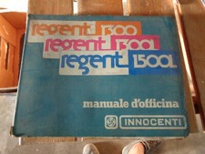 M8704H XX - MANUALE D'OFFICINA INNOCENTI REGENT 1300 1300L 1500L