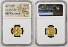 NERO, A.D. 54-68. AV Aureus (7,14 gms), NGC