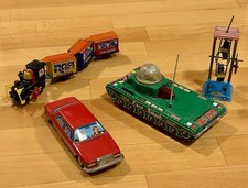 Lotto Giochi Vintage In Latta