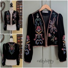 ZARA GIACCA NERA VELLUTO