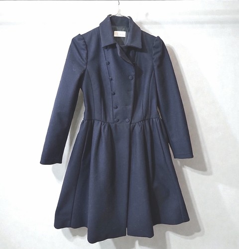 Abito cappotto lana rosso