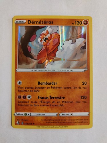 Carte pokemon démétéros - -,