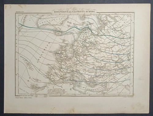 Antica mappa espansione del - antica,