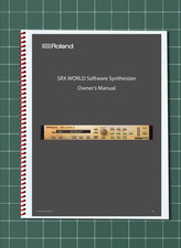 Roland SRX WORLD Software —
