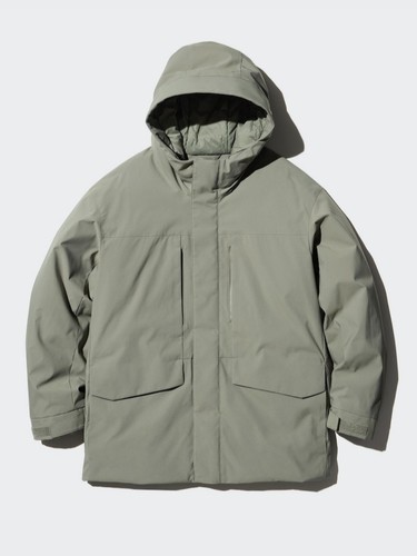 Uniqlo parka piumino ibrido