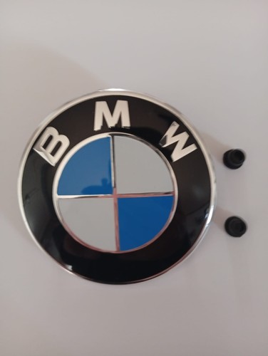 Logo bmw 82mm bleu - logo,