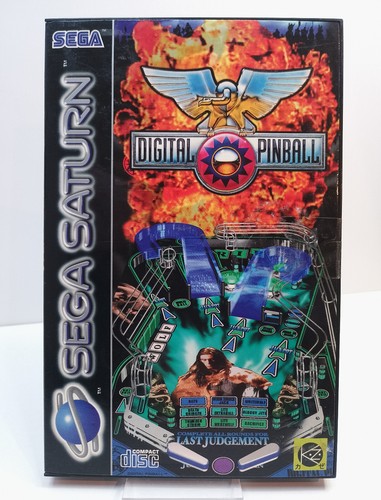 Sega saturn digital pinball - saturn,