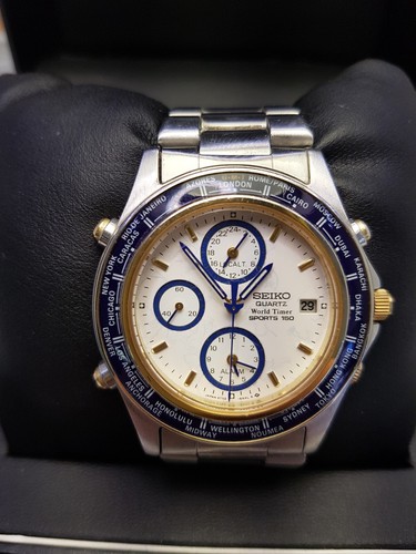 Seiko world timer sports - timer, 150