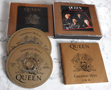 QUEEN (FREDDIE MERCURY) GREATEST HITS I & II 2CD FATBOX 1992 PARLOPHONE HOLLAND