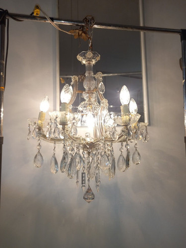 Lampadario epoca cesta - lampadario,
