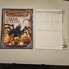 Dungeon master screen - master's,