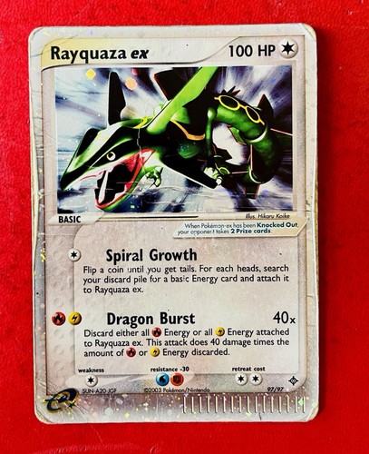 Lotto carte pokémon rayquaza - pokémon,