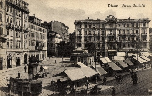 Cartolina trieste - trieste,