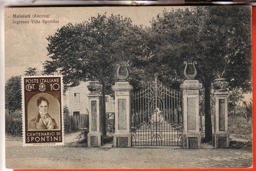 Cartolina maiolati spontini - cartolina,