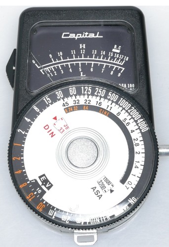 Capital analogico portatile