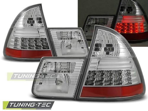 Fanali posteriori led cromato - led,
