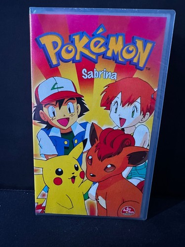 Vhs pokémon sabrina sigillata - pokémon,