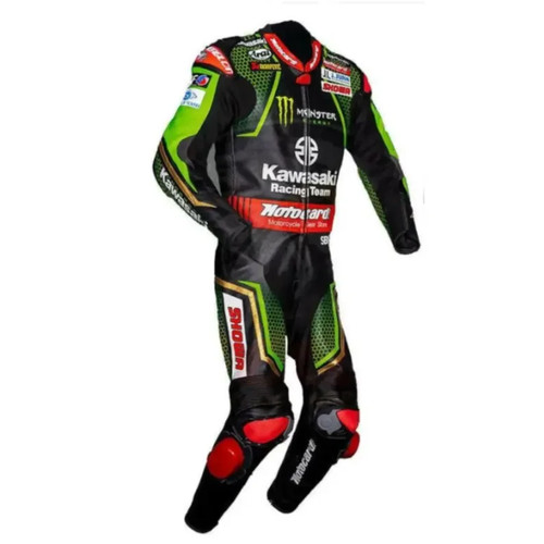 Tuta moto corsa kawasaki - moto,