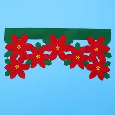 natalizia per fiori Valance