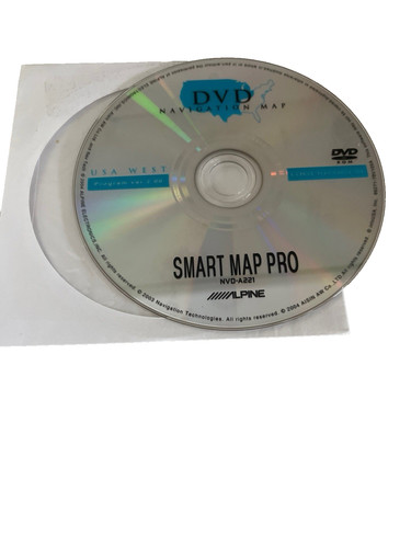 Alpine dvd smart map pro - dvd,