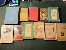 LOTTO N°15 LIBRI ANTICHI ANNI 30/40 VINTAGE NARRATIVA EPOCA