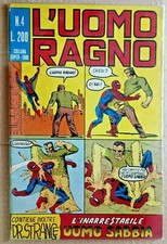 L’UOMO RAGNO FUMETTO CORVO