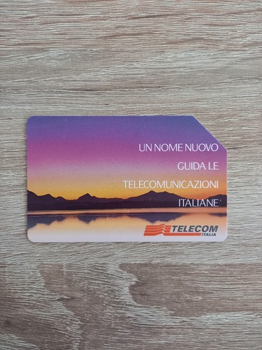 Scheda carta telefonica rara - scheda,
