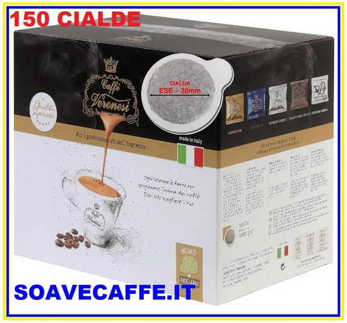 150 cialde carta - in, caffè