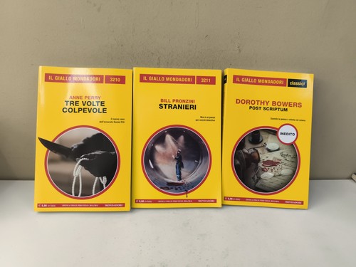 Lotto gialli mondadori post - lotto,
