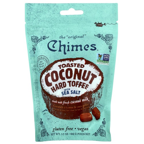 Toasted coconut hard - hard, toffee