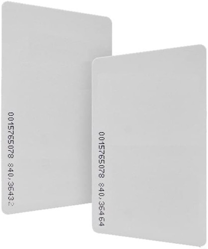 Scheda tag rfid 125khz pvc - scheda,