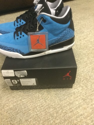 Sneakers air jordan blu - 3,