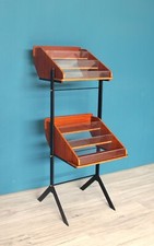 ESPOSITORE MENSOLA LIBRERIA anni 60 stile svedese RESTAURO COMPLETO modernariato