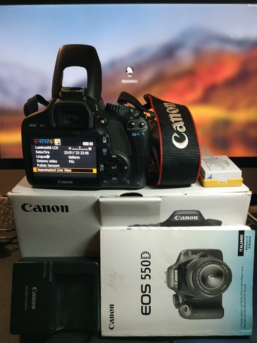 Canon eos 550d kit - eos,