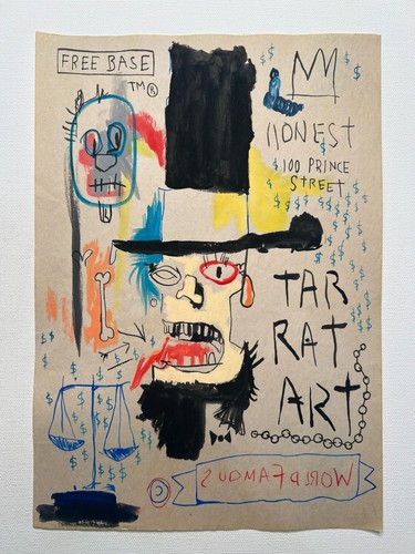 Jean michel basquiat disegno - jean-michel,